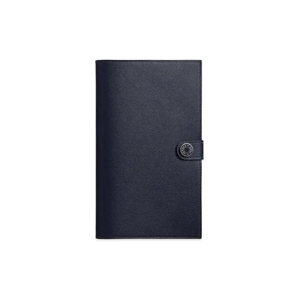 Hermes R.M.S Toutenmain Wallet "Bleu Nuit"