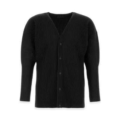 COMME des GARCONS HOMME Polyester Cardigan "Black"