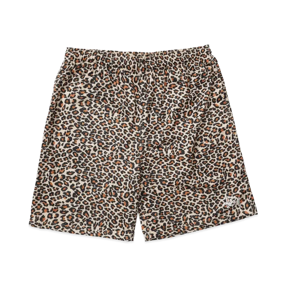 Stussy Basic Mesh Short "Leopard"