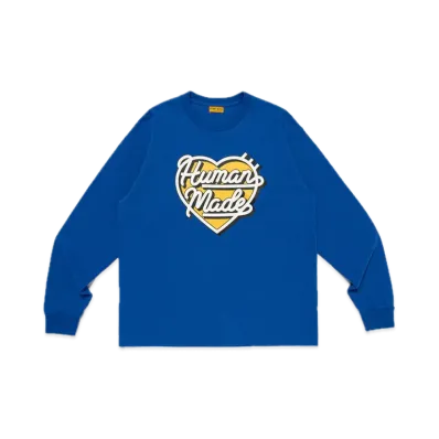 HUMAN MADE Graphic L/S T-Shirt "Blue"