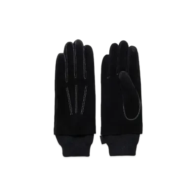 UNDERCOVER Suede Gloves "Black"