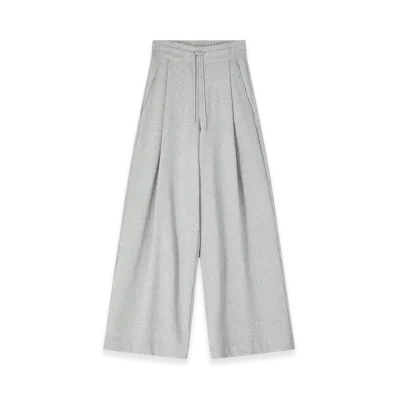 DRIES VAN NOTEN Women's Loose Sweatpants "Grey melange"