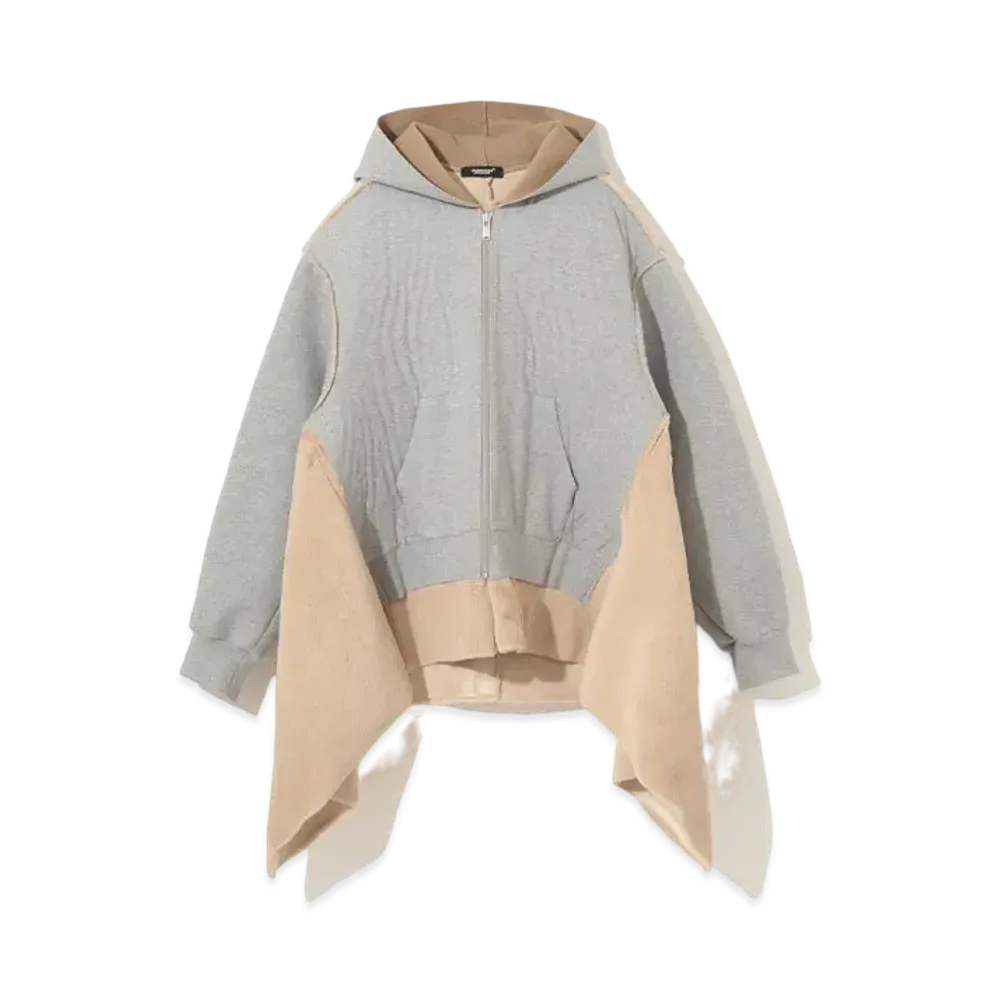 UNDERCOVER Cotton Zip-up Hoodie "Top Gray"