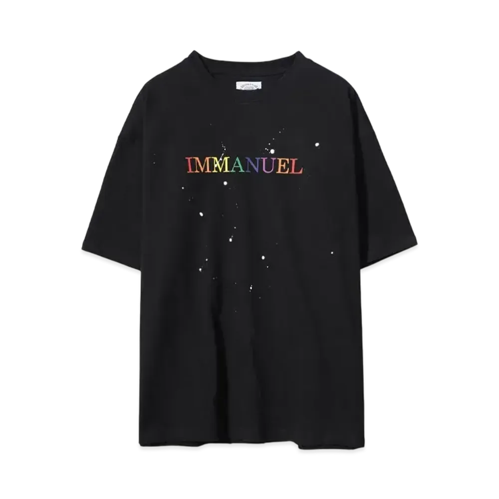 SOMEIT IMMANUEL VINTAGE TEE "BLACK"