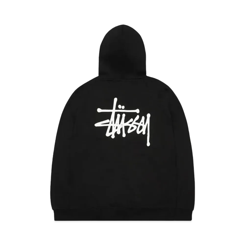 Stussy BASIC STUSSY HOOD "Black" (2022)