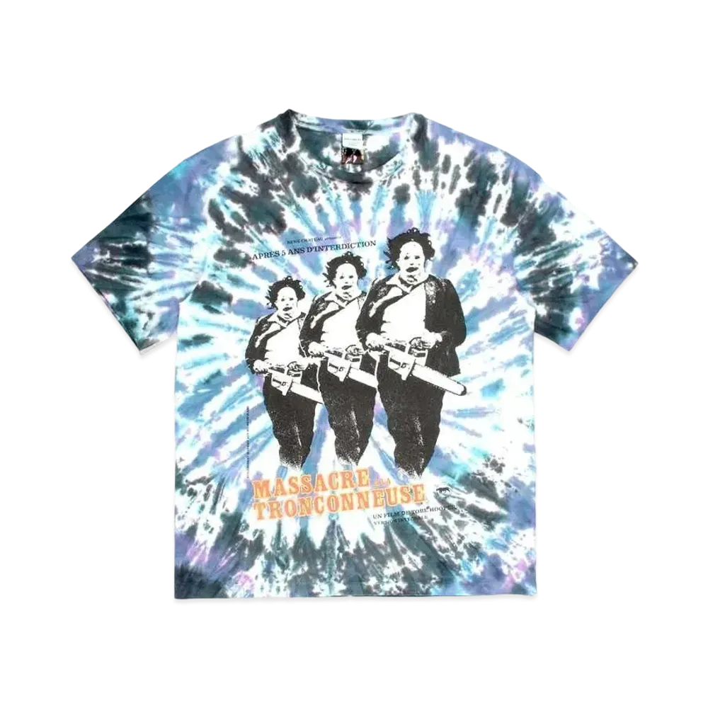 WACKO MARIA THE TEXAS CHAINSAW MASSACRE / TIE-DYE T-SHIRT #2 "One"