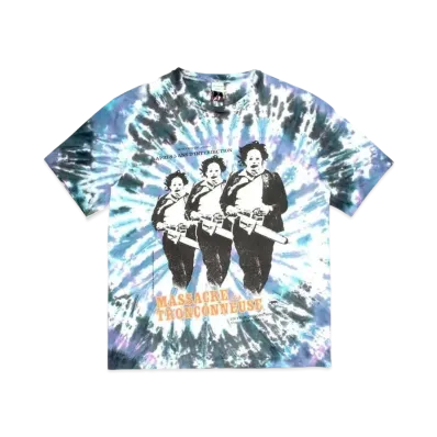 WACKO MARIA THE TEXAS CHAINSAW MASSACRE / TIE-DYE T-SHIRT #2 "One"