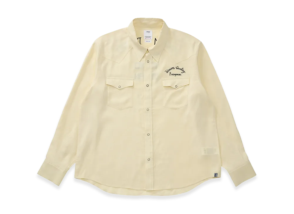 visvim Four Corners L/S "LT.Yellow"