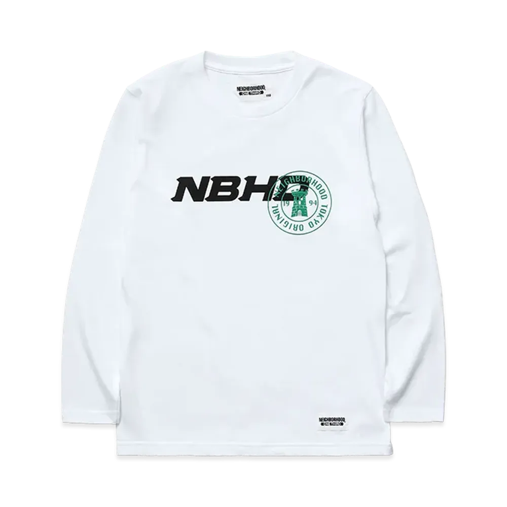 NEIGHBORHOOD Kids OT . Tee LS-3 "White"