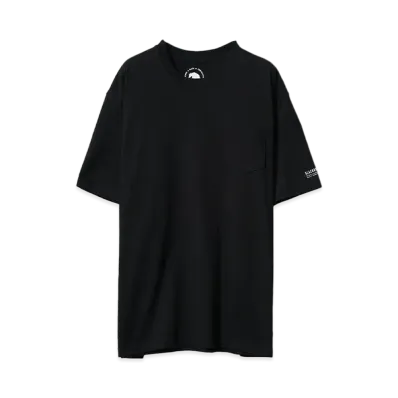 RATS REGULAR SILHOUETTE CREW NECK PACK TEE "BLACK"