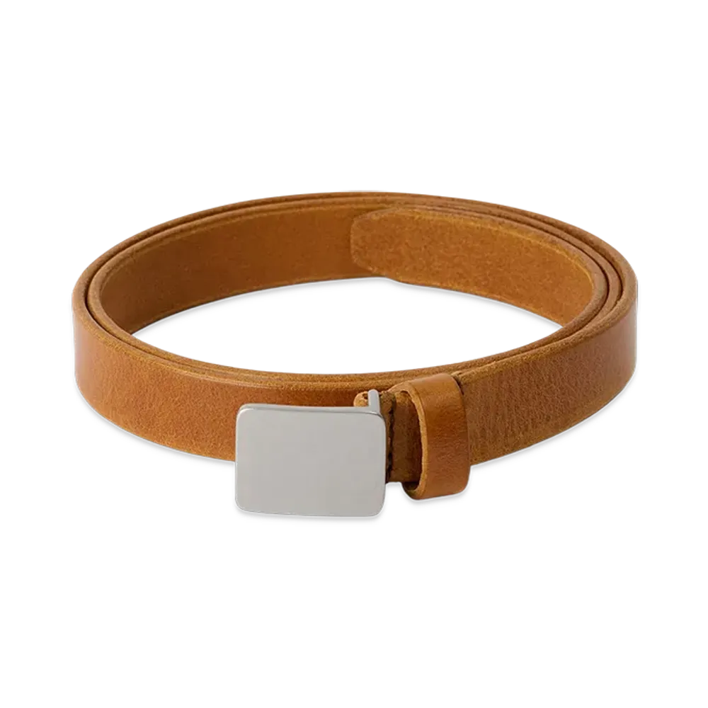 OUR LEGACY Women's Speed Belt "Hot Yellow Leather"