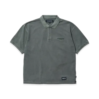 NEIGHBORHOOD Pigment Dyed Polo SS "Olive Drab"