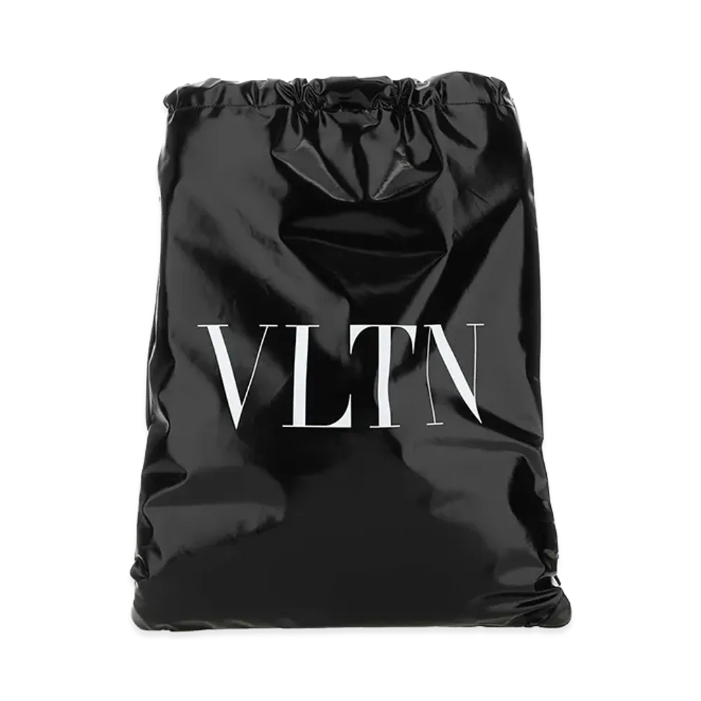 Valentino Leather Vltn Sack "Black"
