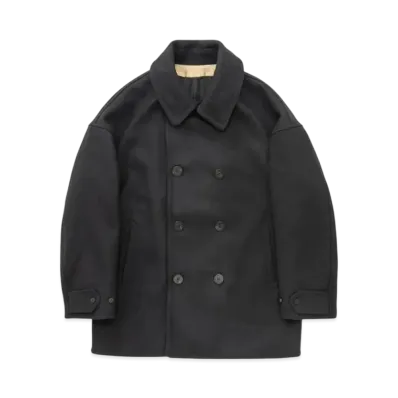 visvim Lieutenant P.Coat "Black"