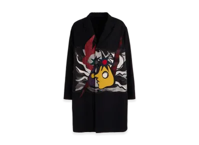Ground Y x Taro Okamoto Mixed-Media Composition Jacket ”Seaside” "Black"