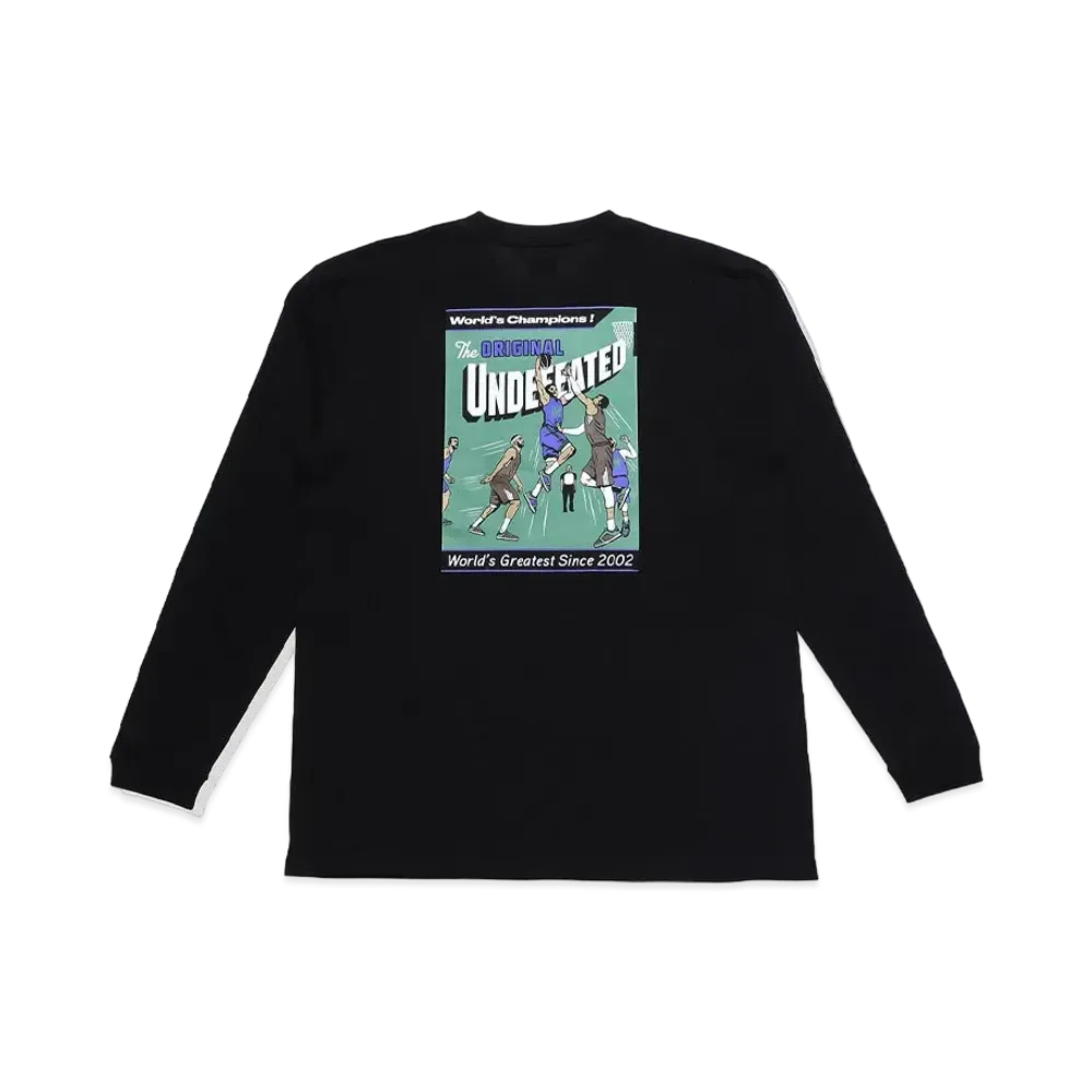 UNDEFEATED THE ORIGINAL L/S TEE VENEER - UL20108 "Black"