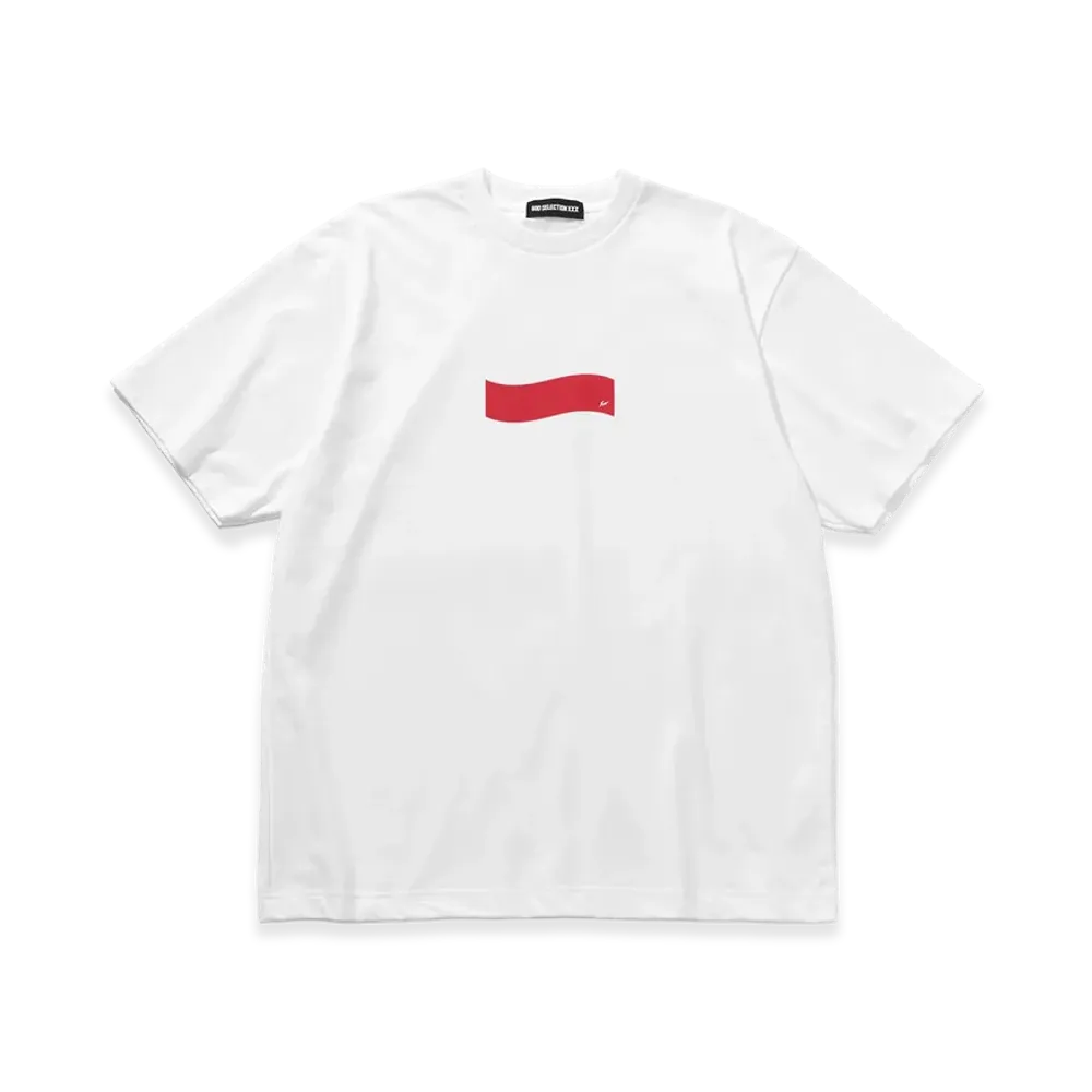 GOD SELECTION XXX x FRAGMENT 13th Anniversary Box Tee GX-S26-13FST-03 "White/Red"