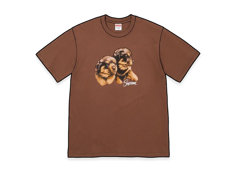 Supreme Puppies Tee "Brown"