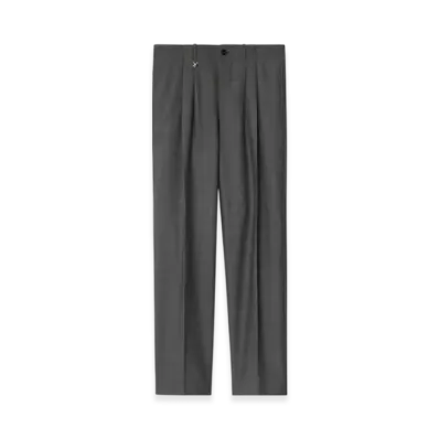 Burberry Wool Tailored Trousers "Gull/Trip"