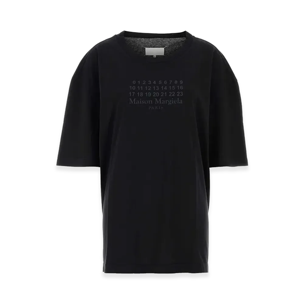 Maison Margiela Women's Cotton Oversize T-Shirt "Black"