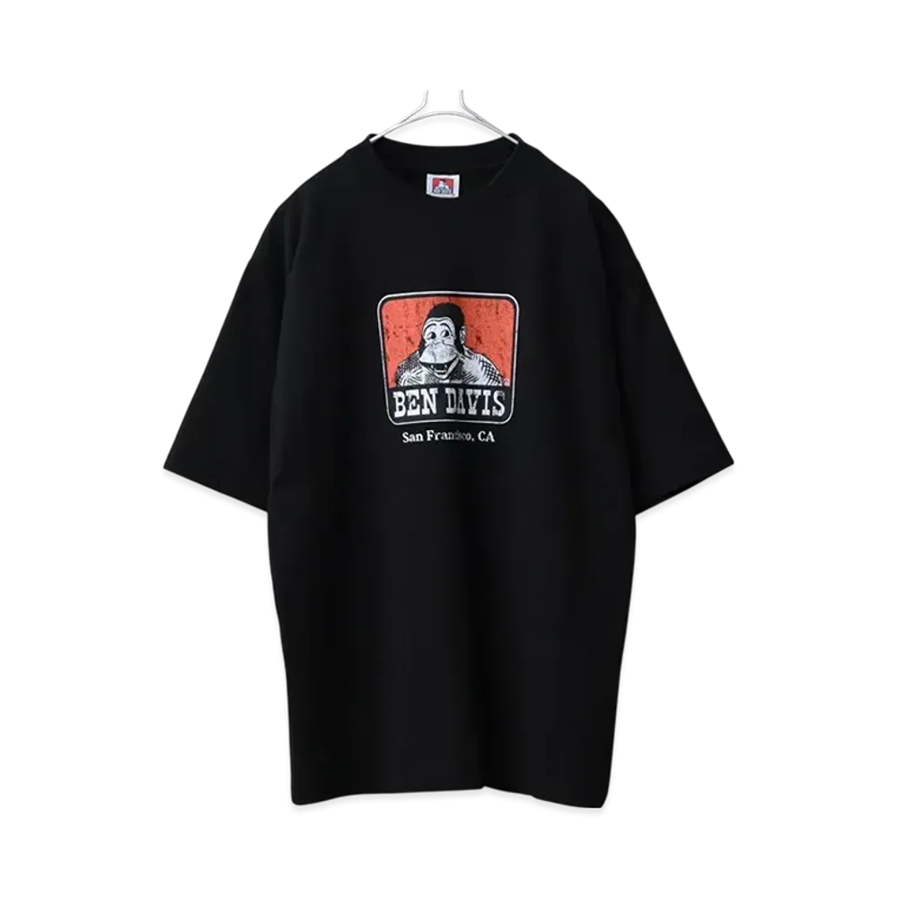 BEN DAVIS Crumble Icon S/S T-Shirt "Black"