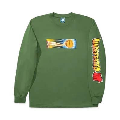 UNDEFEATED ANIME BBALL L/S TEE - 80204 "Green"