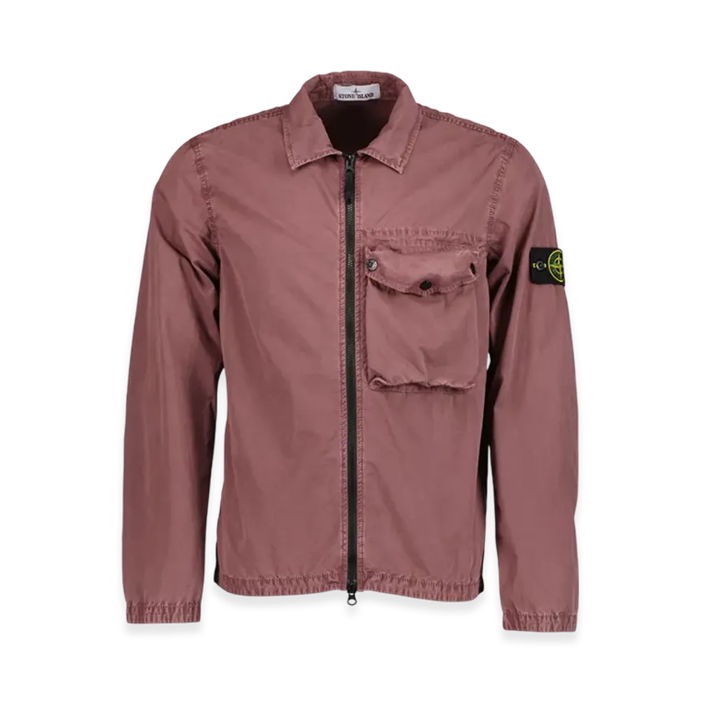 Stone Island 117WN T.CO+OLD Overshirt - 21SS "Dark Burgundy"