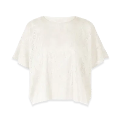 PLEATS PLEASE ISSEY MIYAKE A-Poc Hopping "White"