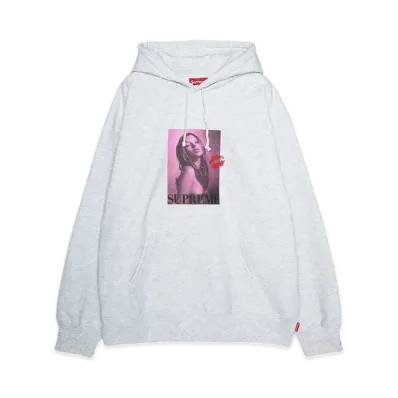 Supreme Kate Moss Hooded Sweatshirt "Ash Grey"