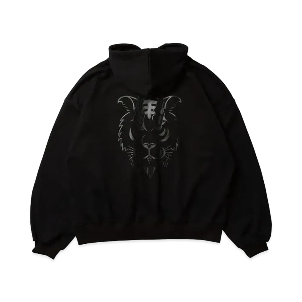 SSZ x Evisen Skateboards Tora Evi Logo Hoodie Sweat "Black"