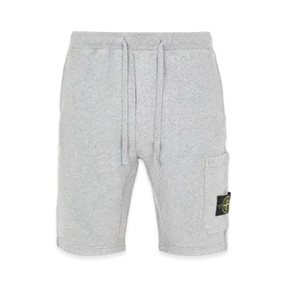 Stone Island 64620 BRUSHED COTTON FLEECE_REGULAR FIT "Dust Melange"
