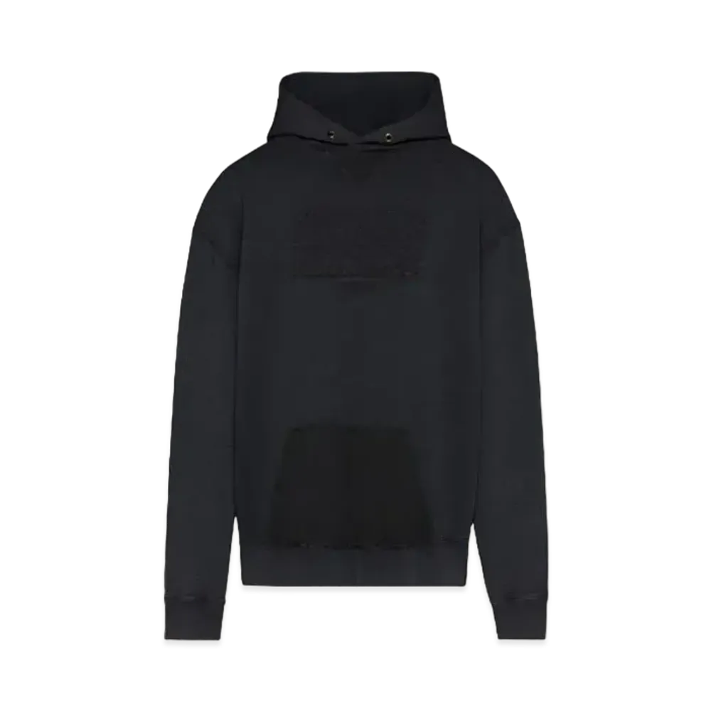 Maison Margiela Reverse Logo Hooded Sweatshirt "Black"