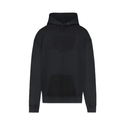 Maison Margiela Reverse Logo Hooded Sweatshirt "Black"