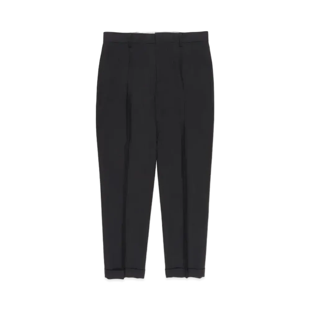 WACKO MARIA PLEATED TROUSERS (TYPE-1) "Black"