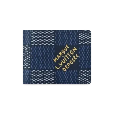 Louis Vuitton Multiple Wallet Damier Heritage "Blue"