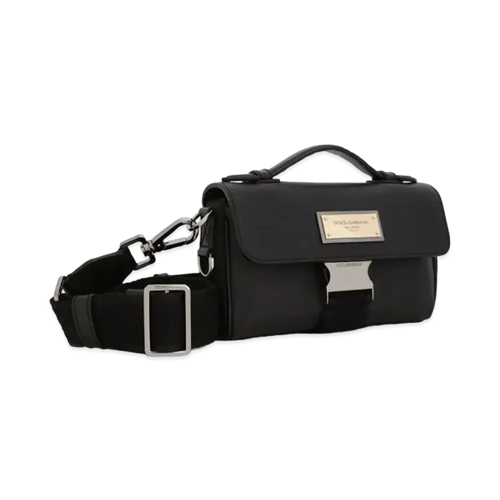 Dolce&Gabbana Crossbody Bag Grained Calfskin "Black"