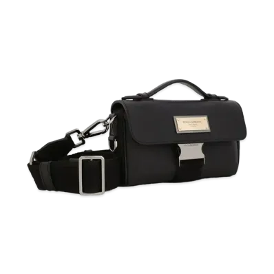 Dolce&Gabbana Crossbody Bag Grained Calfskin "Black"