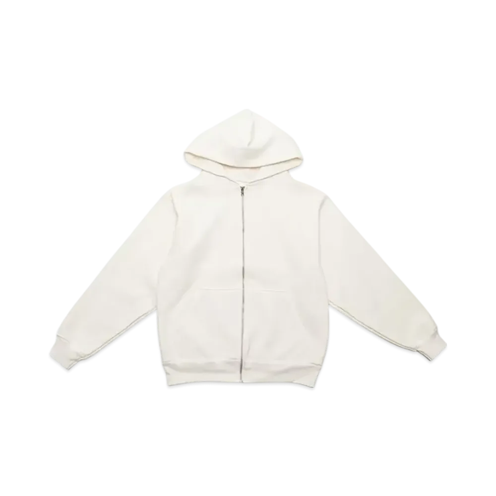 Los Angeles Apparel 14 OZ Heavy Fleece Hooded Pullover "White"