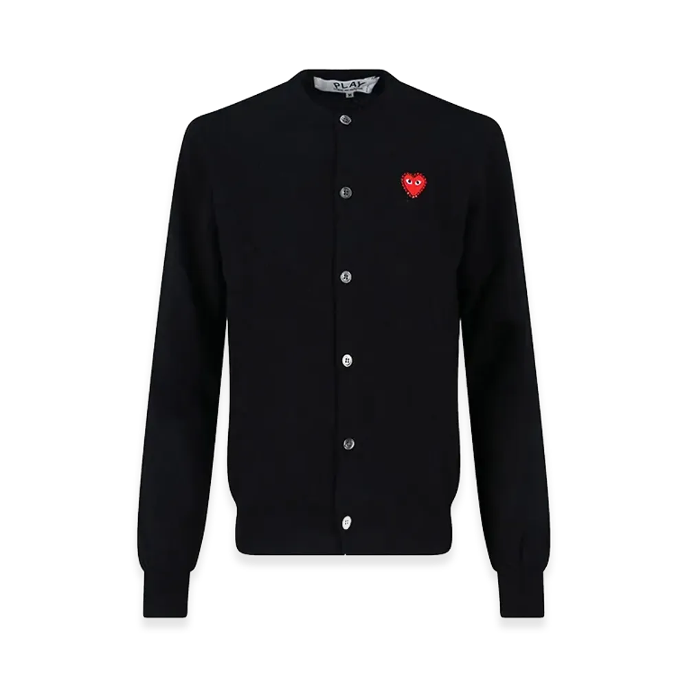 PLAY COMME des GARCONS Cardigan "Black"