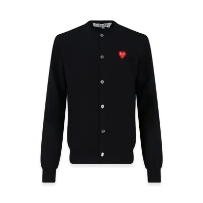 PLAY COMME des GARCONS Cardigan "Black"