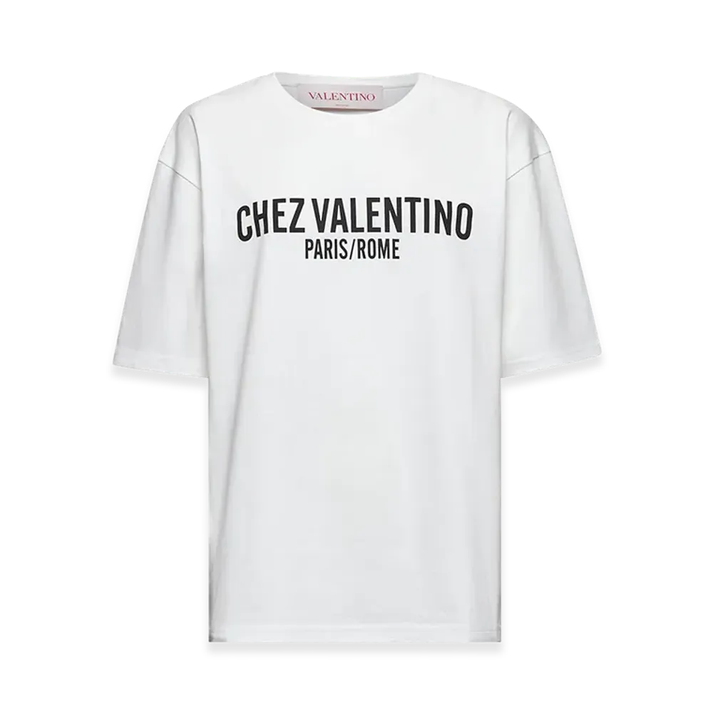 Valentino Women's Logo T-Shirt "White"