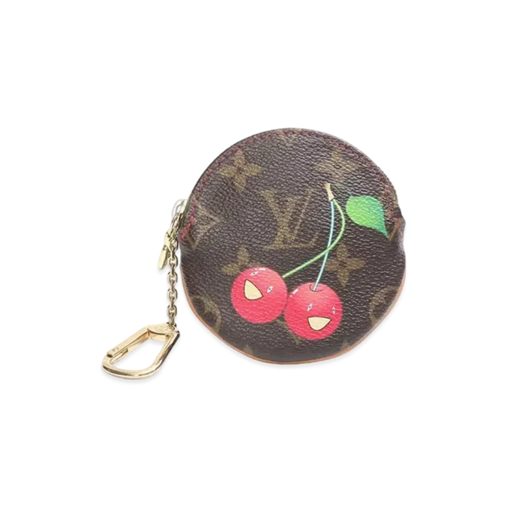 Louis Vuitton x Takashi Murakami Monogram Cherry Portemonnaie Rond