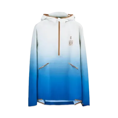 LOEWE × On Waterproof Anorak "Gradient Blue"