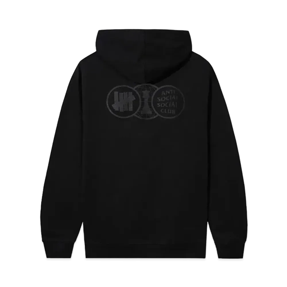 UNDEFEATED x Anti Social Social Club Position Hoodie "Black"