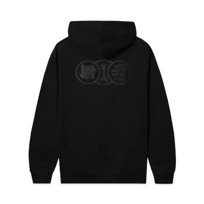 UNDEFEATED x Anti Social Social Club Position Hoodie "Black"