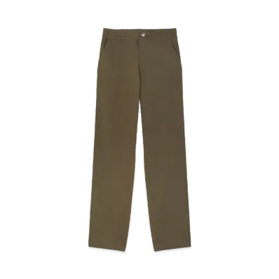 Maison Kitsune Casual Pants "Military Green"