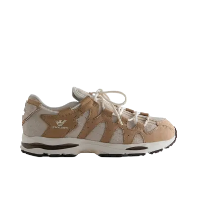 KITH × Giorgio Armani × Asics Gel-Mai 0.1 "White Onyx/Safari"