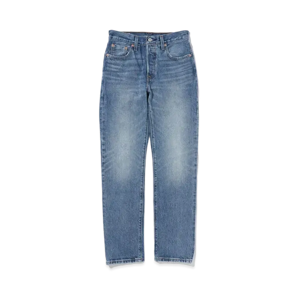 Levi's 501 Jeans For Women Medium Indigo Worn In "Blue"