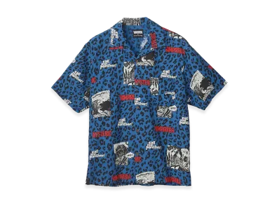HYSTERIC GLAMOUR x Vampirella Open Collar Shirt "Blue"