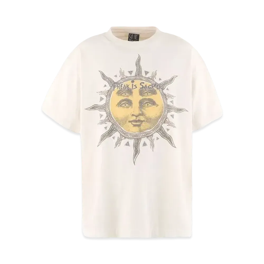 SAINT Mxxxxxx x Cactus Plant Flea Market SS Tee Sun "White"